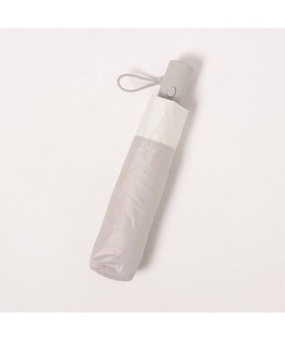 UNBILLION カシュネ cachenez / PU軽量バイカラー自動開閉3段折りたたみ傘 ダークベージュ