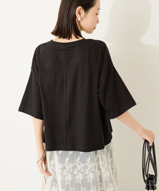 AMERICAN HOLIC アソートサガラ刺繍Tシャツ Black