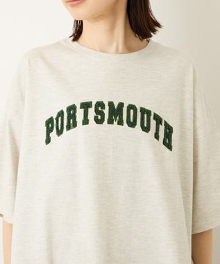 AMERICAN HOLIC アソートサガラ刺繍Tシャツ Oatmeal