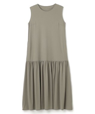 UNFILO ドライジャージーワンピース サンド