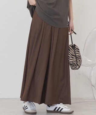 AMERICAN HOLIC 【選べる丈】ギャザースカーチョ【WEB限定カラー有り】 Brown