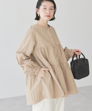 AMERICAN HOLIC ティアードブルゾン Beige