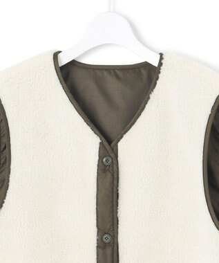 23区 【SLOW/一部店舗限定】4WAY モッズコート カーキ系