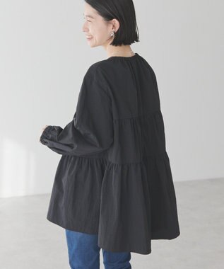 AMERICAN HOLIC ティアードブルゾン Black