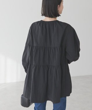 AMERICAN HOLIC ティアードブルゾン Black