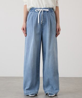 AMERICAN HOLIC イージーデニムワイドパンツ Light Indigo