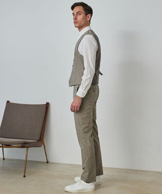 GOTAIRIKU 圧倒的清涼感【夏に必要なカイテキ7機能】クールドッツ セットアップパンツ_クラシックプリント(26年モデル) ベージュ_クラシックプリント