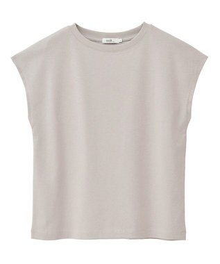 earth music&ecology 【接触冷感/洗濯機可】フレンチＴ Beige