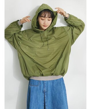 CRAFT STANDARD BOUTIQUE シアーアノラックパーカー Khaki