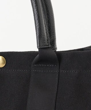 LA BAGAGERIE クラシックヨコナガトート ブラック×ブラック