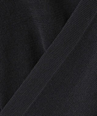 uncrave シアーコットン ポロニット ブラック