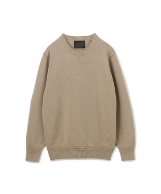 【HIGH GRADE LINE】コットンコードブレート　クルーネックニット