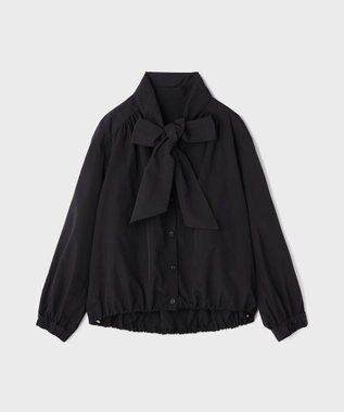 GRACE CONTINENTAL ボウタイシャツブルゾン ブラック