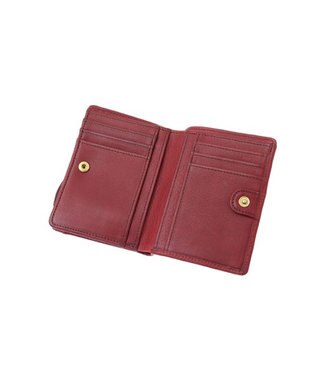 genten トスカ 二つ折り財布 ワイン