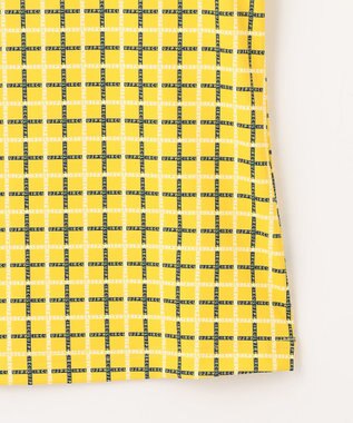 PW CIRCULUS 【UVカット / 吸水速乾 / 伸縮性抜群】【WOMEN】ＰＷロゴ＆チェックモックT ゴルフウェア レディース イエロー系5