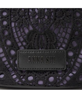 ANNA SUI フィオリー 2wayショルダーバッグ パープル