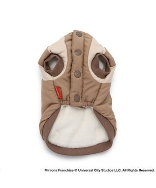 PET PARADISE ミニオン ボブ＆ティム スカジャン 小型犬 茶系