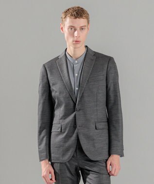 JOSEPH HOMME 新素材【抜群のストレッチ性/セットアップ対応可】スプリングウールジャージー ジャケット グレー系