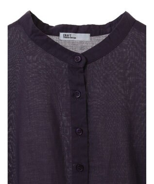 CRAFT STANDARD BOUTIQUE インド綿ティアードマキシワンピース Purple