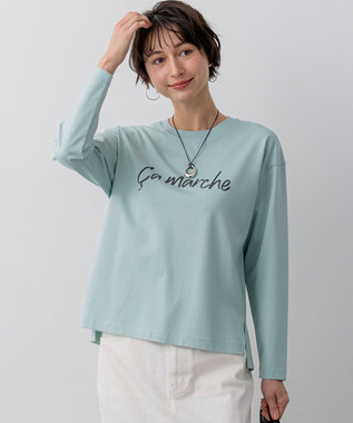 23区 【先行予約】Ca marche ロゴ ロングTシャツ