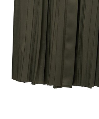 JOSEPH プリーツサテン　ドレス Palm Leaf