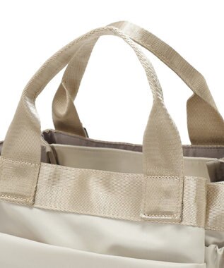 Green Parks ａｎｄｍｉｋｋａ．２ＷＡＹベルトトートバッグ Light Beige