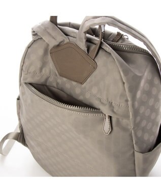 Y'SACCS 【ムック本掲載】Polka Dots リュックサック グレージュ