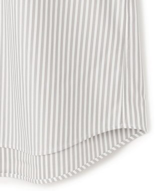 JOSEPH HOMME コンフォートクリアストライプ　レギュラーカラーシャツ ライトグレー系1