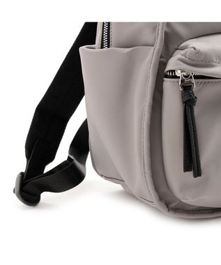 MioFIRANO はっ水軽量ナイロンオーバルハンドルリュック　FIRANO フィラノ GRAY