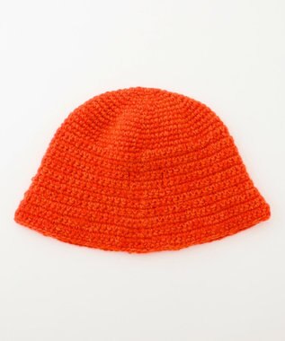 J.PRESS YORK STREET 【UNISEX】ハンドメイド ニットハット レッド系