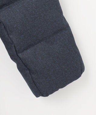 組曲 【洗える】ライトタフタロングダウン ネイビー系5