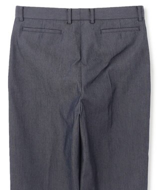 UNFILO MENS 【新色追加】FINE MOVE デニム タックパンツ [24年商品] ネイビー