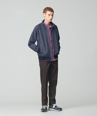 J.PRESS MEN ソフトＷフェイス トラックジャケット ネイビー系