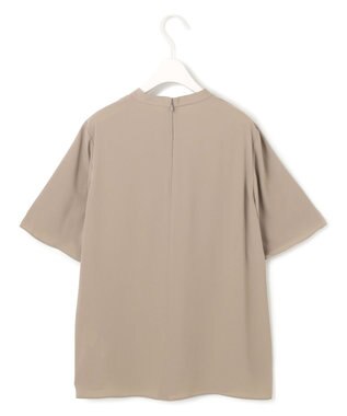 接触冷感・UVケア・速乾・洗える】BackSatinAmunzen 5分袖ハイネック