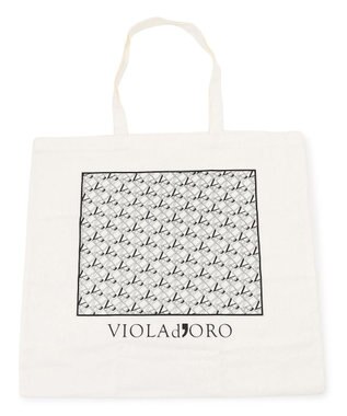23区 VIOLAｄ’ORO ナイロン トート バッグ ブラック系