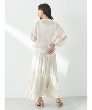 earth music&ecology シアーラメカーディガン Beige