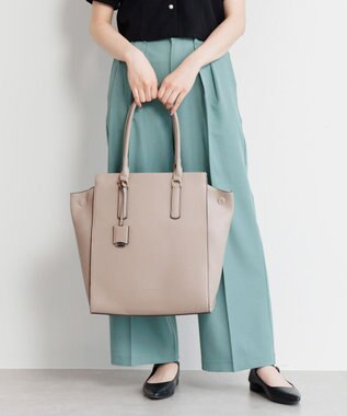 ACE BAGS & LUGGAGE 【PCケース付・A4収納】【雑誌掲載】Jewelna Rose OLバッグ エト トートバッグ 縦型 11932 ジュエルナローズ 通勤 グレージュ