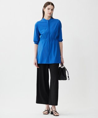 ICB 【WEB限定カラーあり・UVカット・接触冷感・速乾】マットスキューバ  ラッシュガードブルゾン ラピスラズリ系