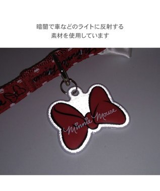 PET PARADISE ディズニー ミニーマウス 新ドット柄リード ４Ｓ～３Ｓ レッド