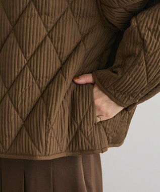 CRAFT STANDARD BOUTIQUE キルティングパイピングブルゾン Khaki