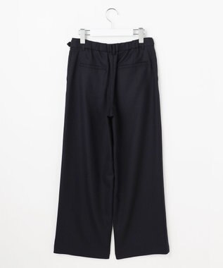 J.PRESS LADIES L モナベールツイル ワイド パンツ ネイビー系