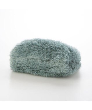 UNBILLION カシュカシュ cachecache / シャギーエコファーショッパーバッグ サックスブルー