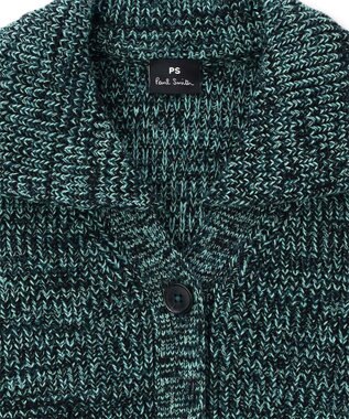 Paul Smith ビッグカラー カーディガン ティール