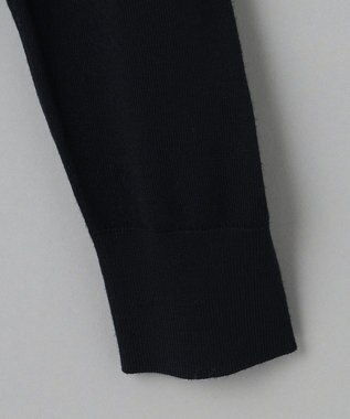 GOTAIRIKU ハイゲージ＿ニットポロ ブラック系