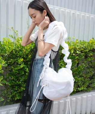 WEGO ドロストギャザーショルダー 柄3