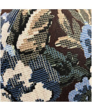 林八百吉商店 un chapeau  ジャガードチューリップハット ブラウン