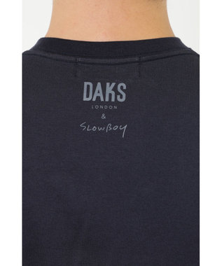 DAKS SLOWBOY「ソーセージ・マックス」Tシャツ ネイビー