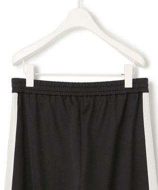 ICB 【洗える】 コンパクトトラックジャージー パンツ ブラック系