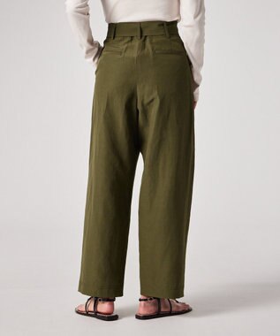 Paul Smith リネンミックス トラウザーズ カーキ