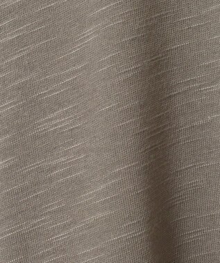 Green Parks ・ＳＵＧＡＲ　ＳＰＯＯＮ　ラッフルスリーブロンＴＥＥ Gray Beige